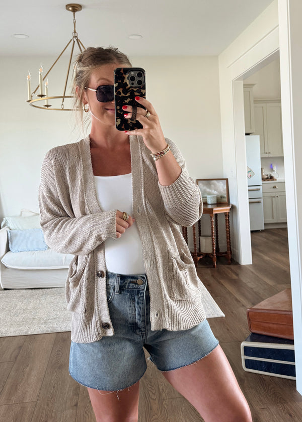 Iced Latte Cardi