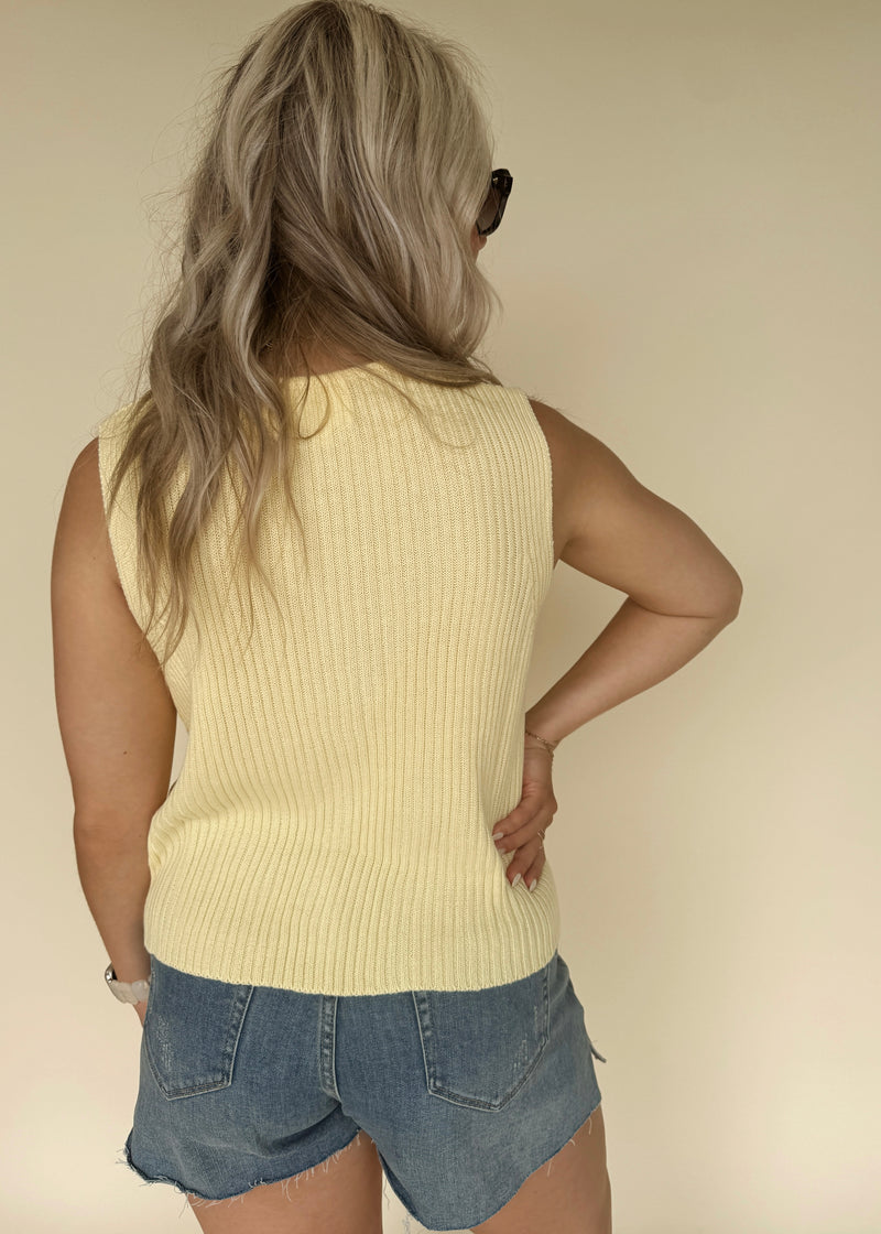 Sunshine Knit Tank