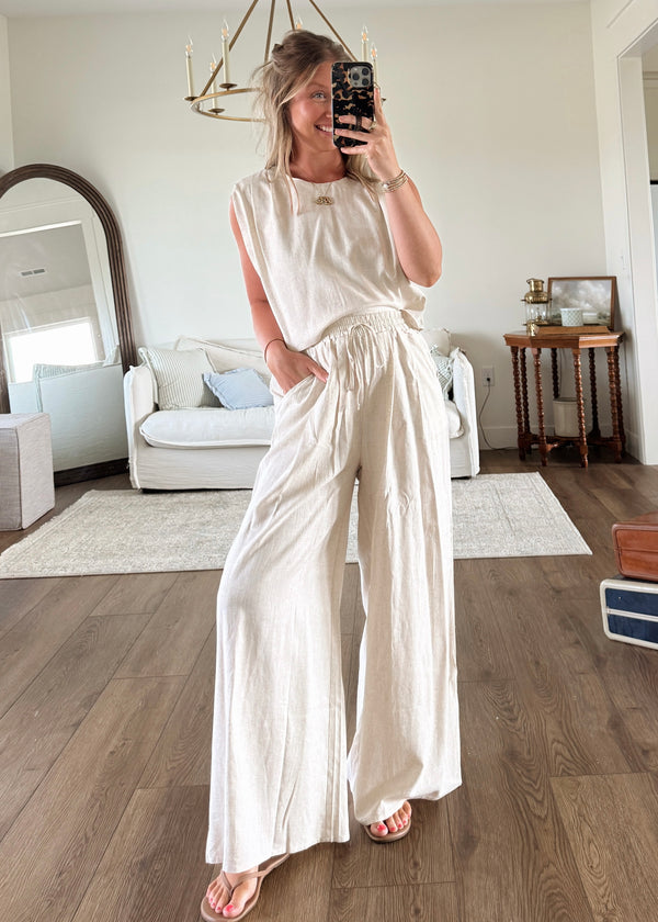 Natural Linen Set