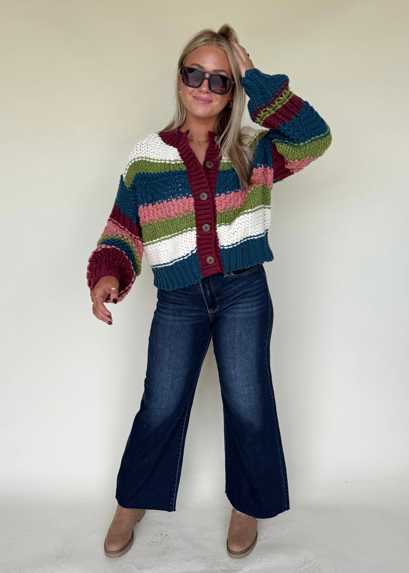 Color Me Fall Cardi Sweater