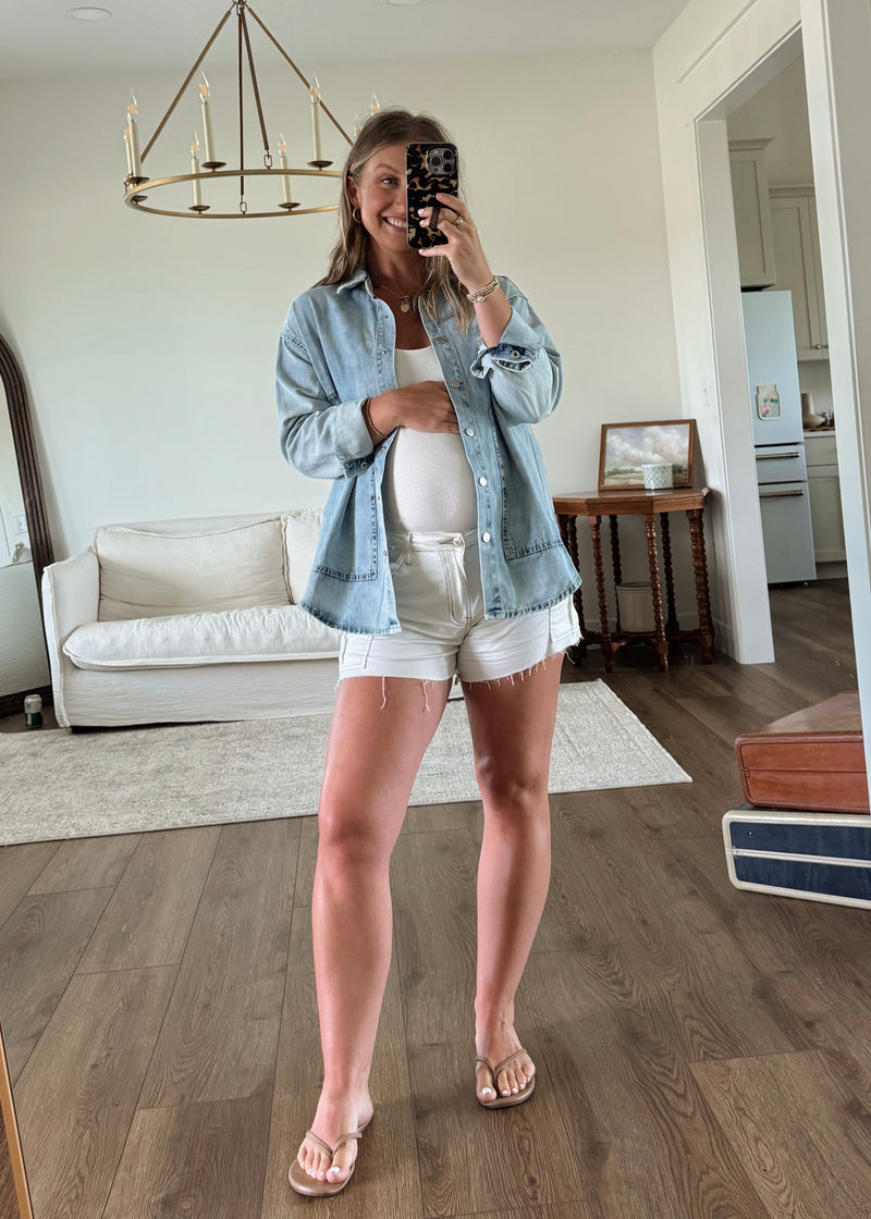 Willow Washed Shacket