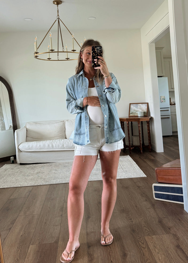 Willow Washed Shacket
