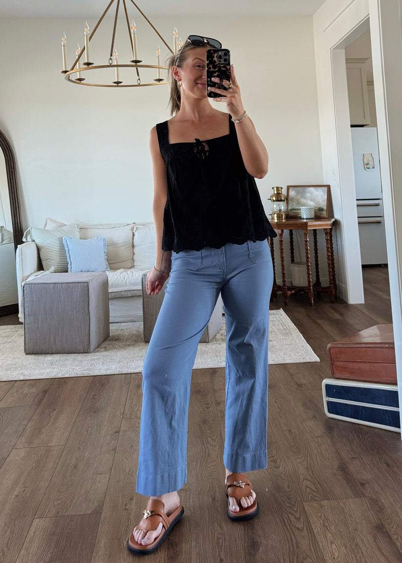 Blue Bloom Jeans