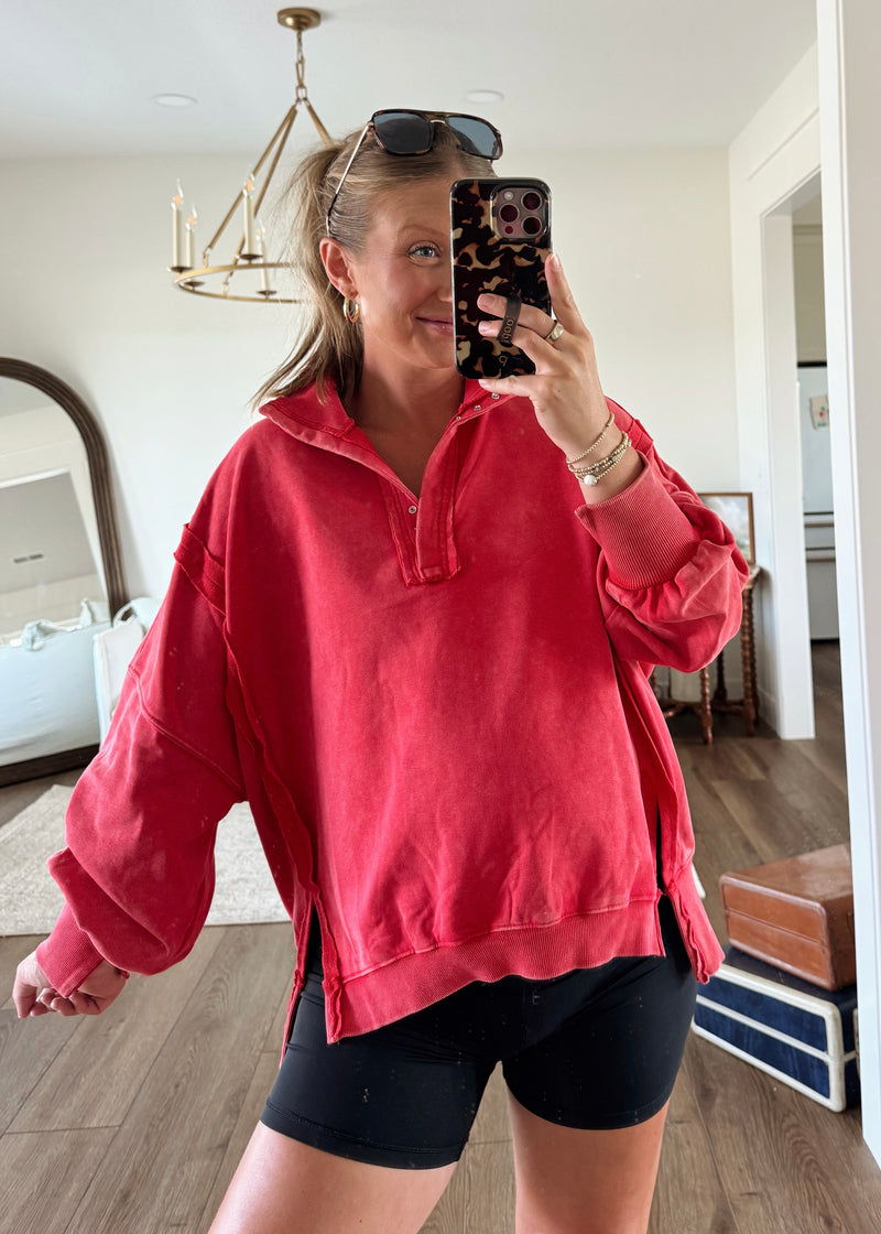 Candy Apple Sweatshirt
