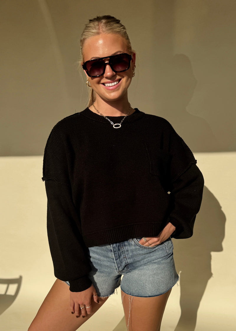 Classic Black Sweater