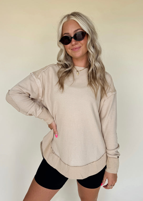 The Classic Pullover-Oat