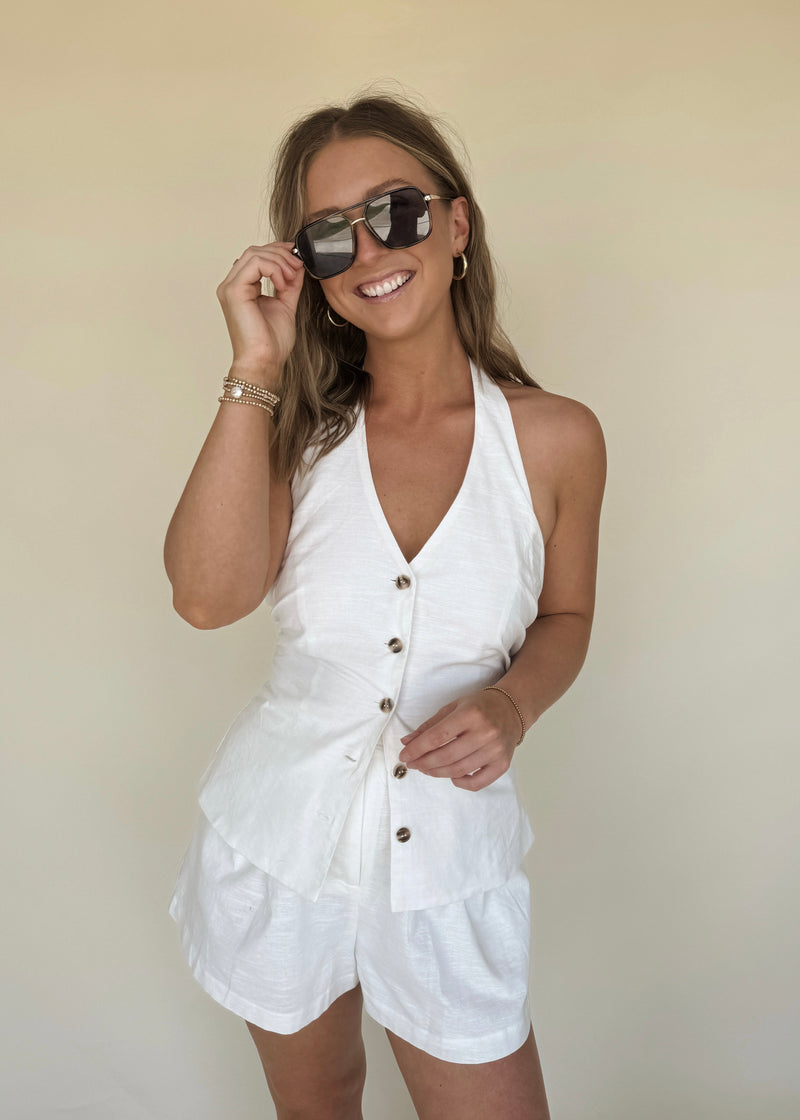 Lainie Linen Romper