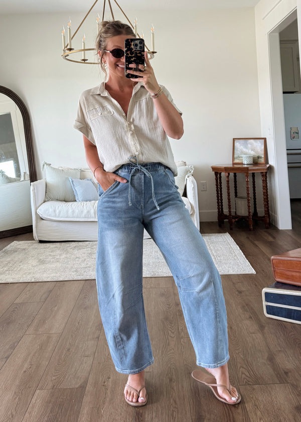 Kai Button Blouse