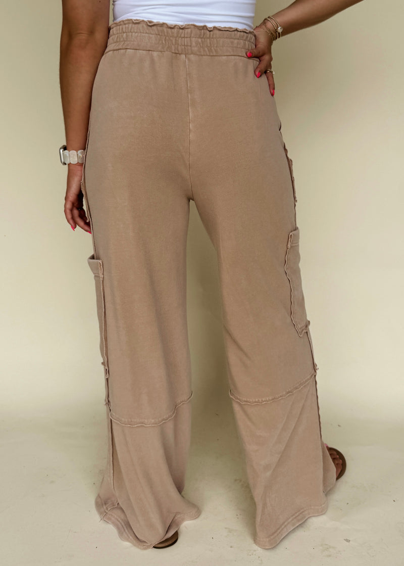 Caylor Cargo Sweats- Taupe