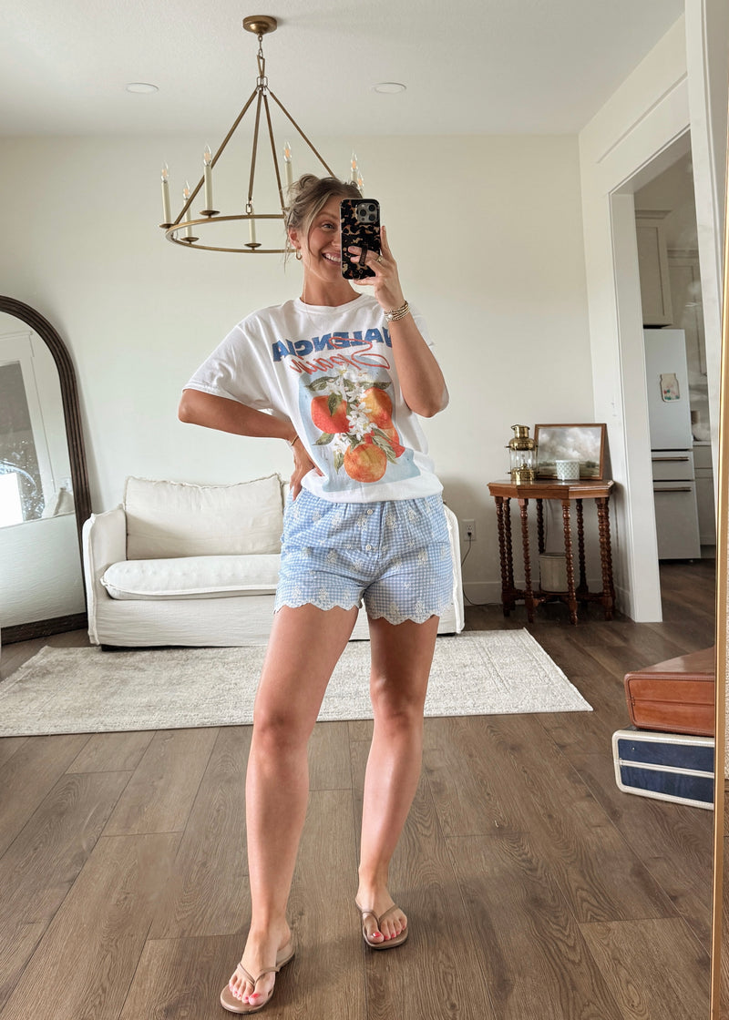 Emmy Embroidered Shorts