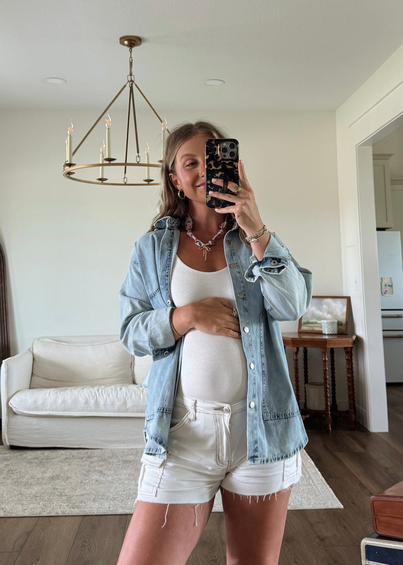 Willow Washed Shacket
