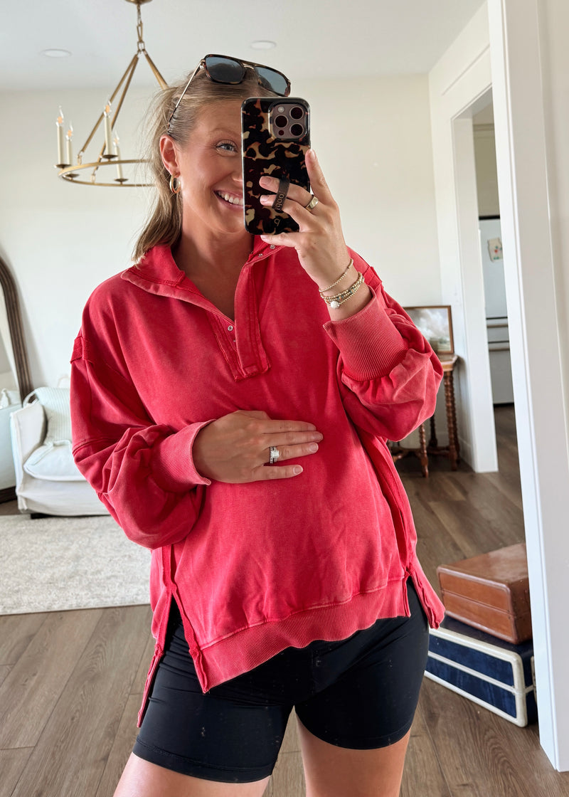 Candy Apple Sweatshirt
