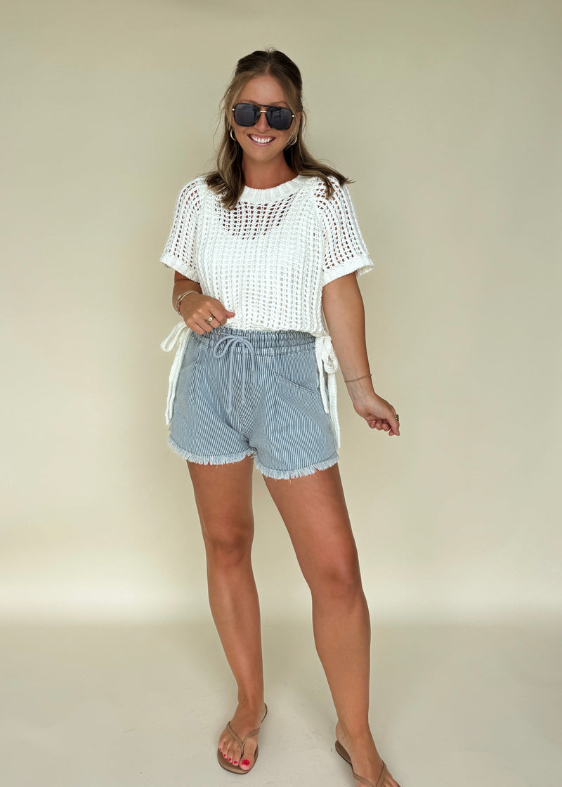 Carter Crochet Knit Top