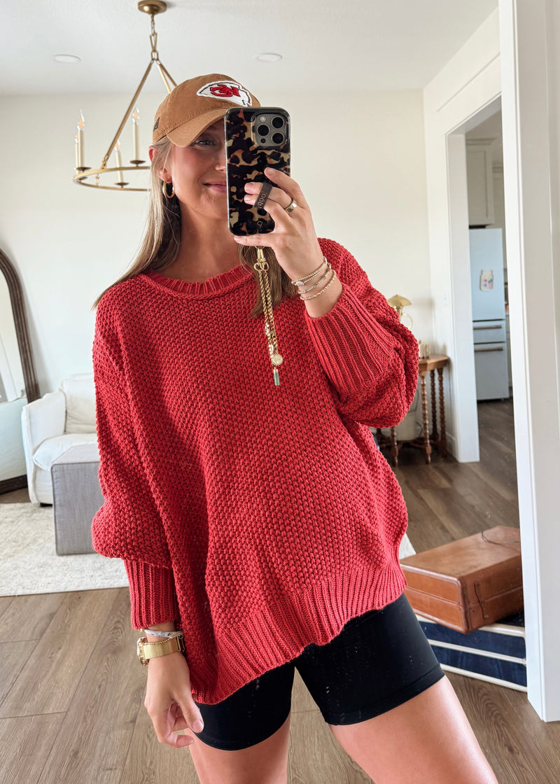Leaves Sweater