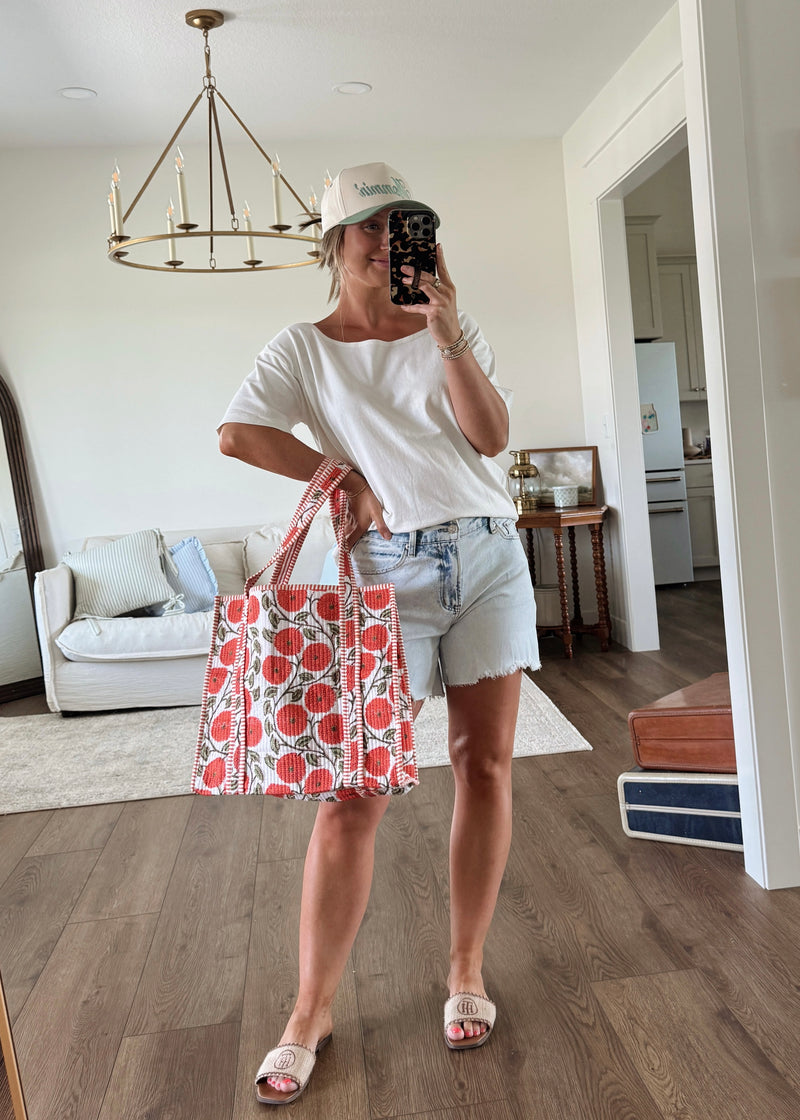 Poppy Tote Bag
