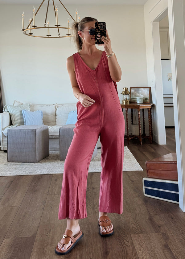 Cora Linen Jumpsuit