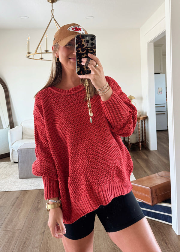 Leaves Sweater