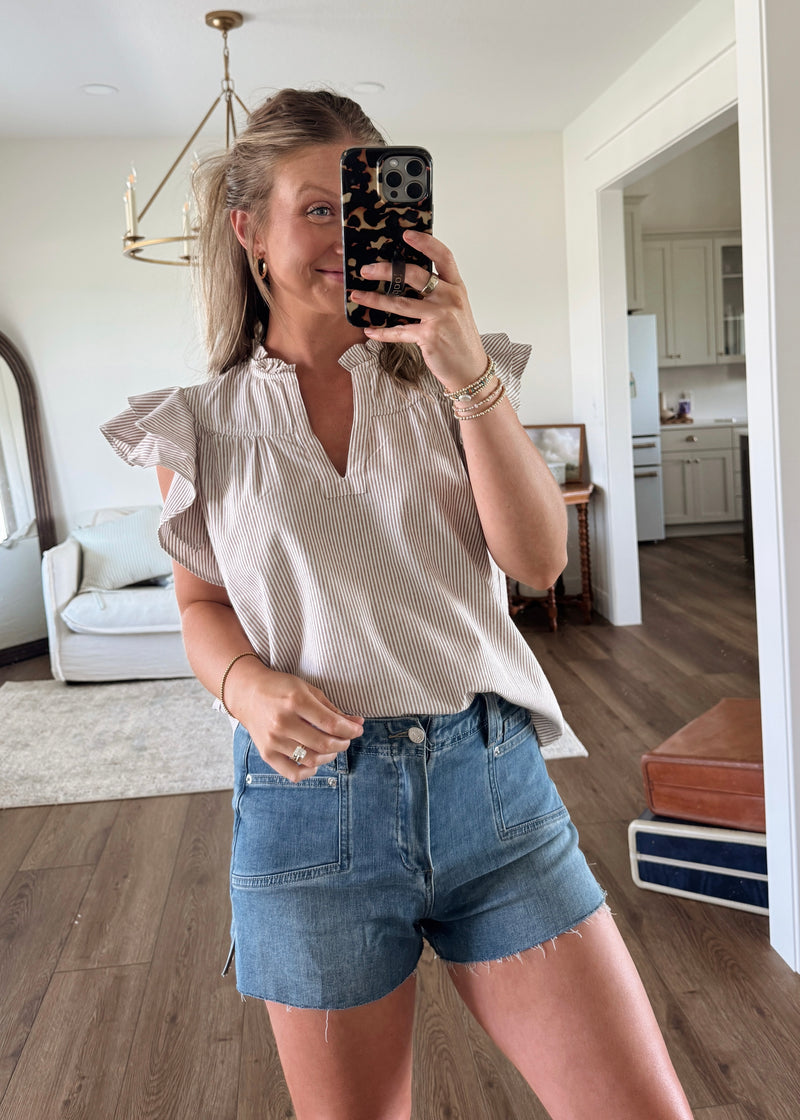 Drew Denim Shorts