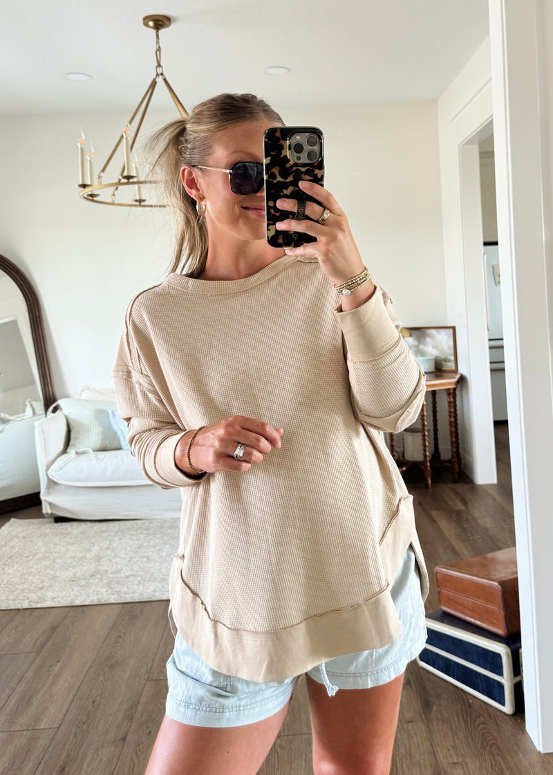 The Classic Pullover-Oat