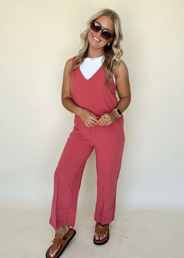 Cora Linen Jumpsuit