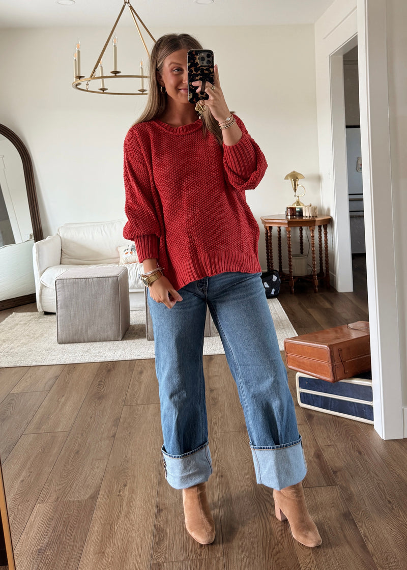 Leaves Sweater