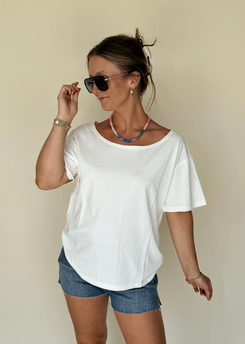 Carefree Tee- White