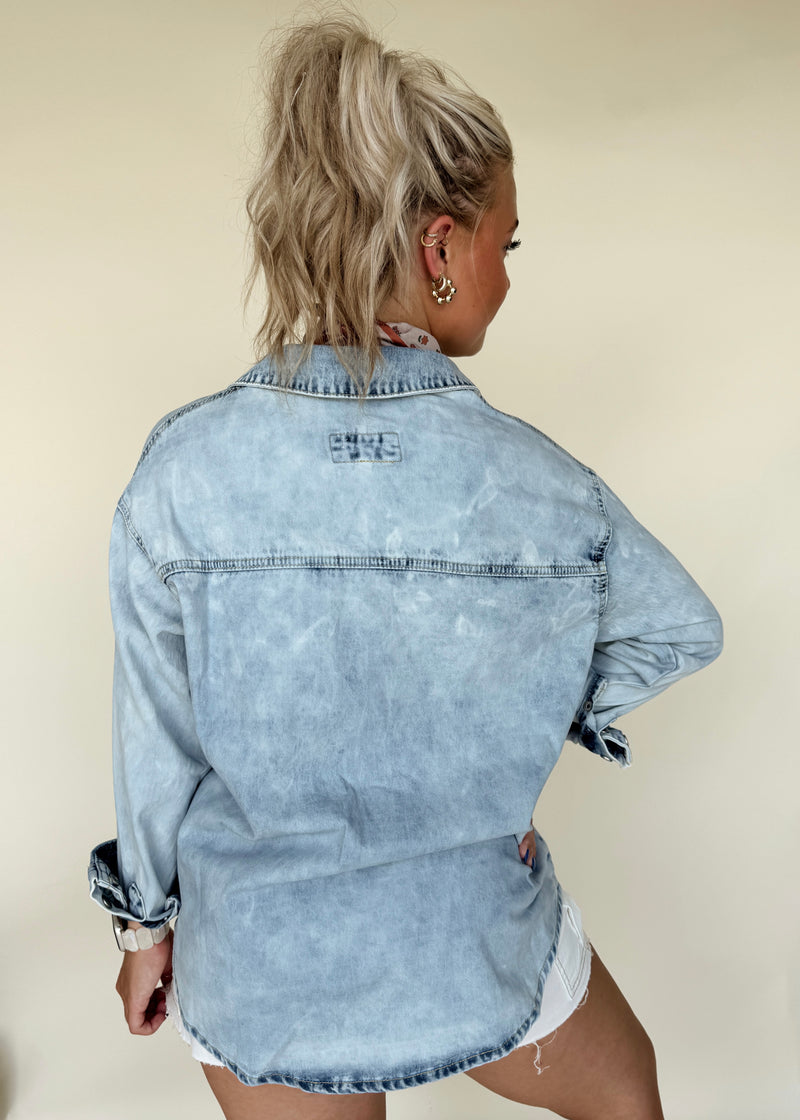 Willow Washed Shacket