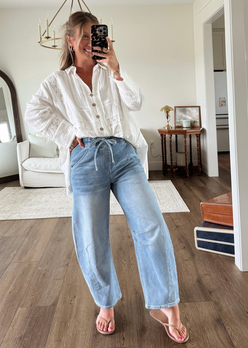 Liv Button Blouse