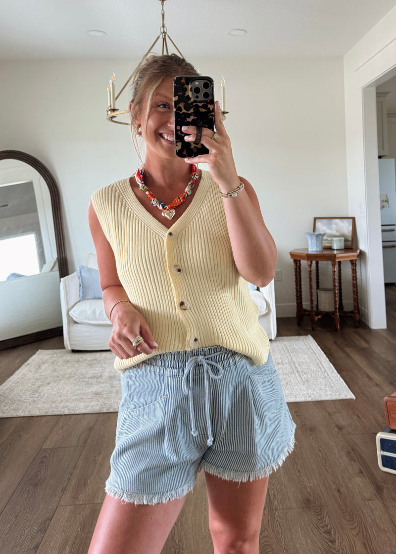 Sunshine Knit Tank