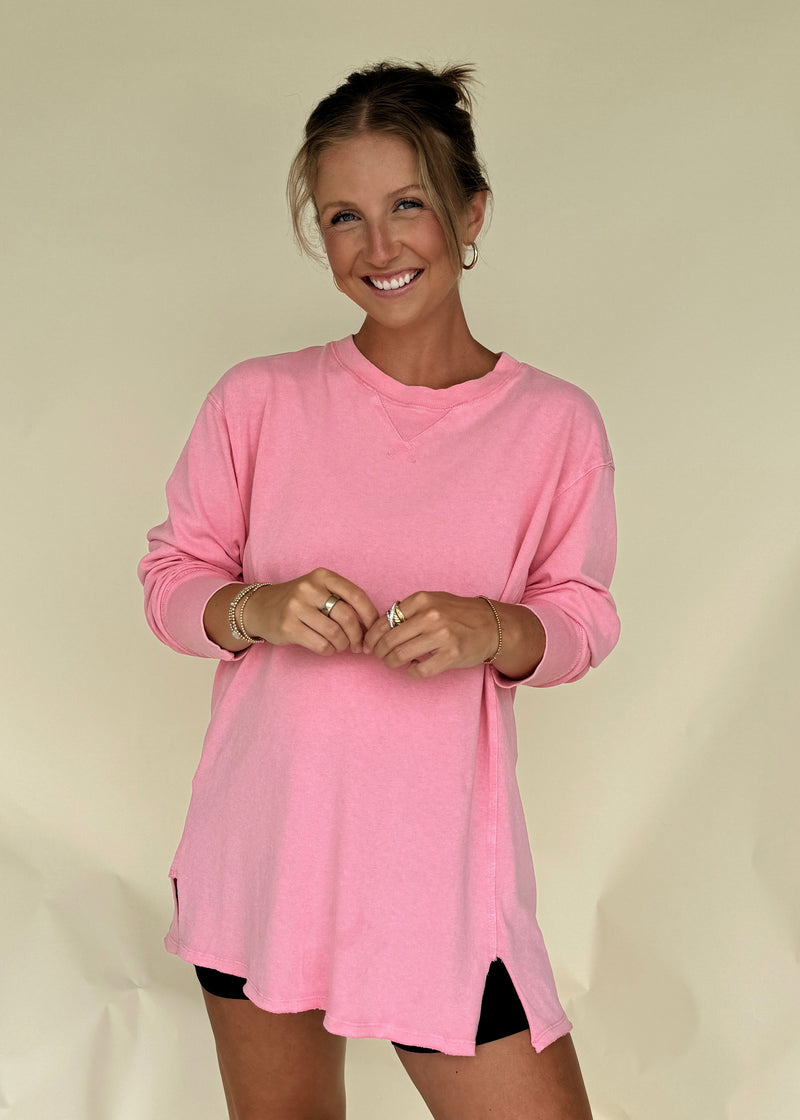 Summer Nights Top- Pink