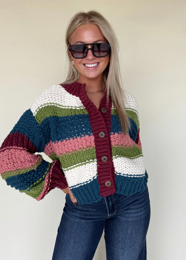 Color Me Fall Cardi Sweater