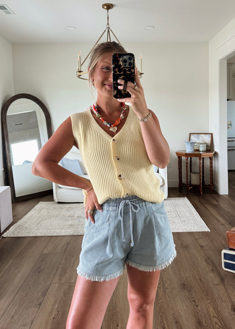 Sunshine Knit Tank