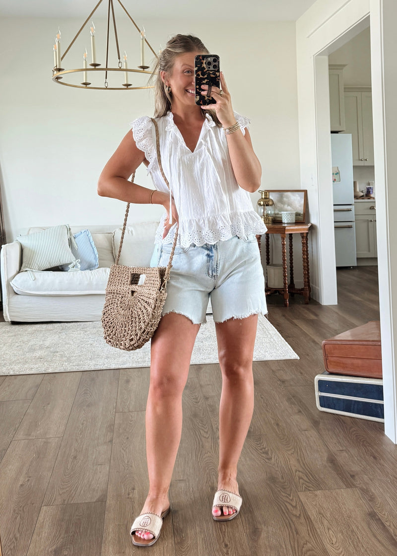 Logan Denim Shorts