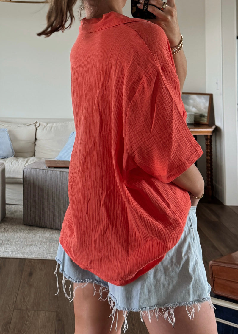 Sunshine State Button Top