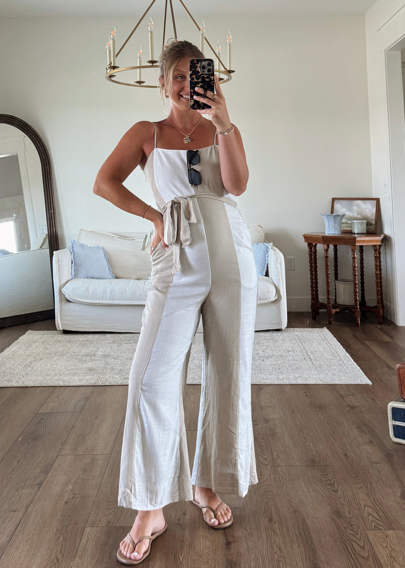 Sand & Salty Breeze Jumpsuit