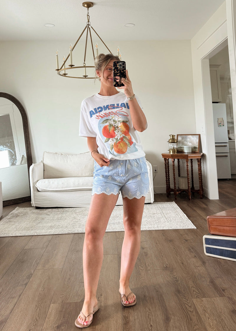 Emmy Embroidered Shorts