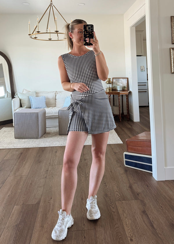 Annie Sport Dress-Gingham