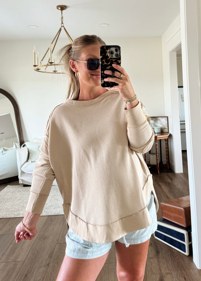 The Classic Pullover-Oat