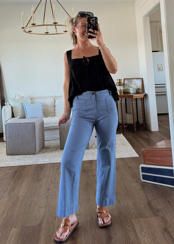 Blue Bloom Jeans