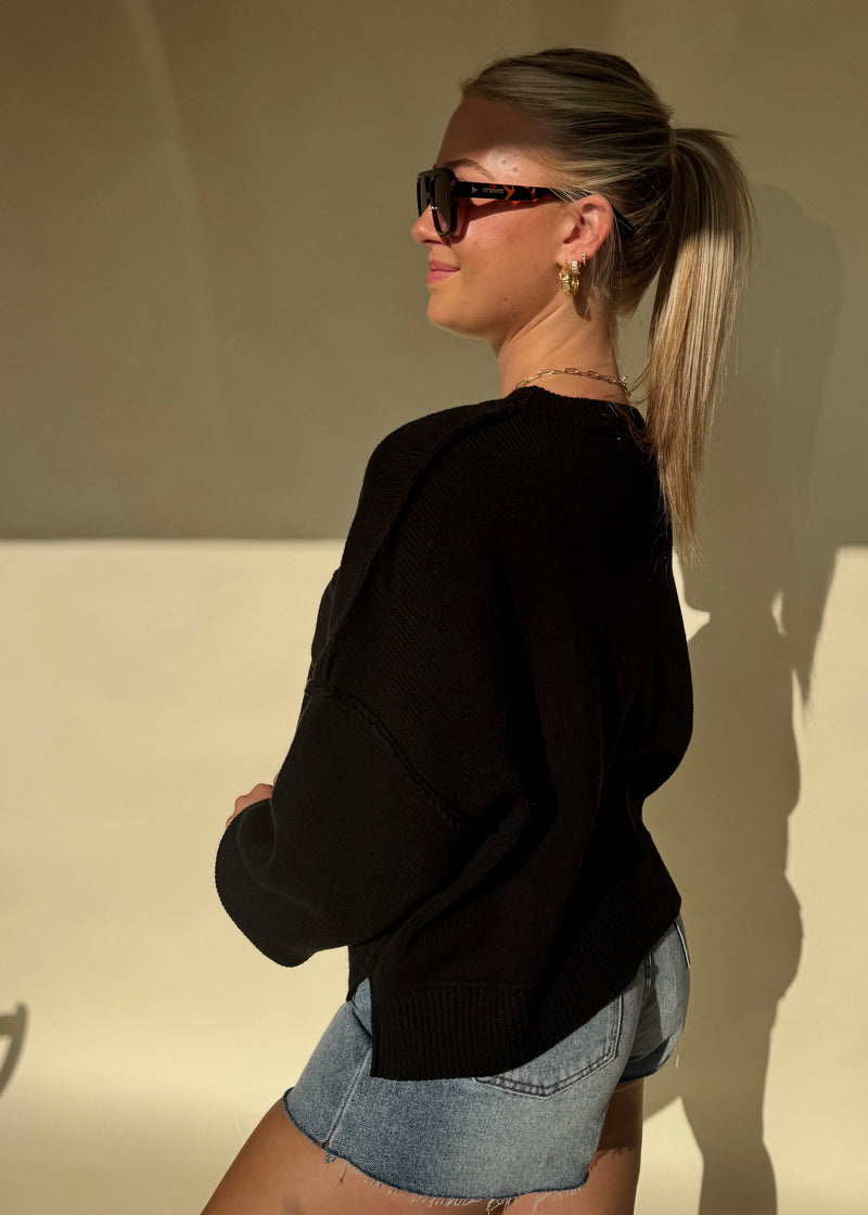 Classic Black Sweater