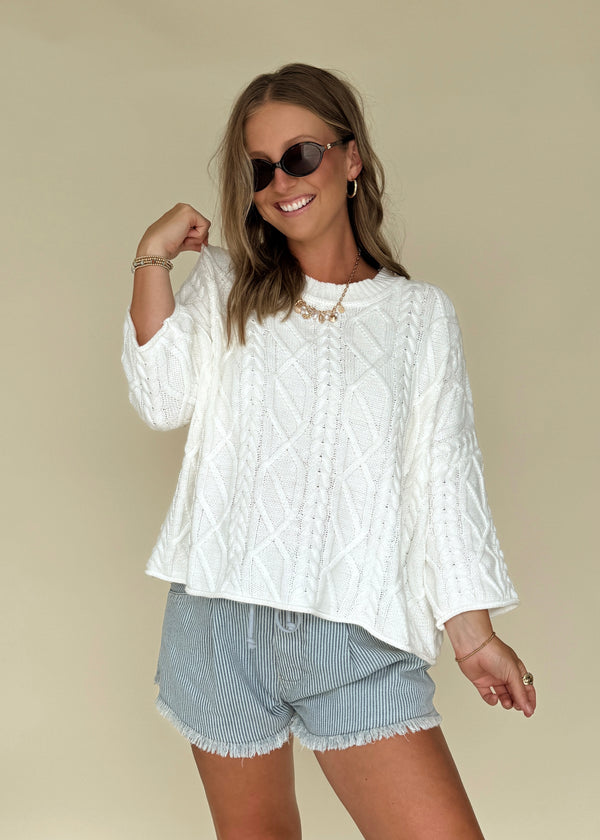 Callyn Cable Knit