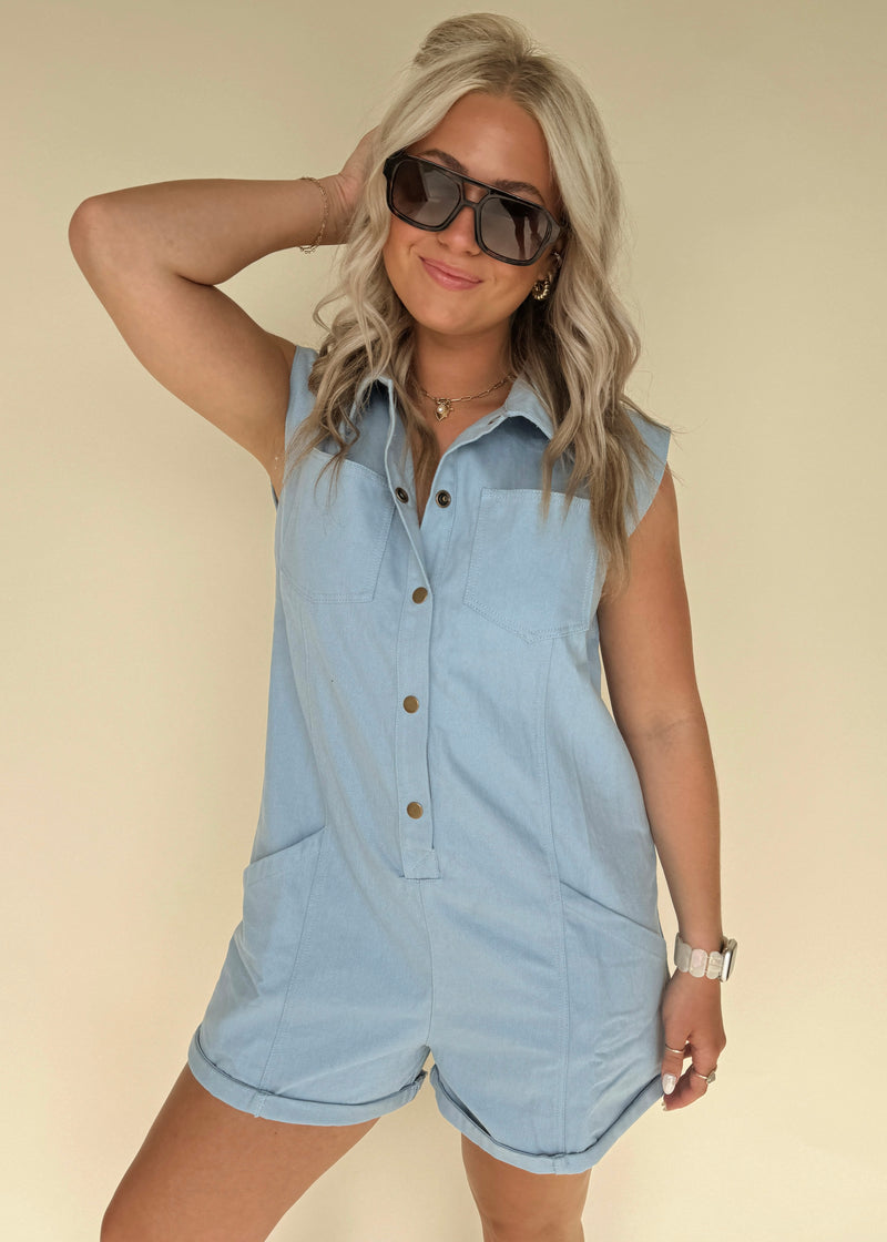 Briar Button Romper