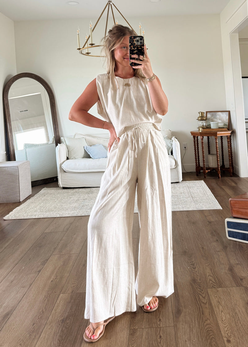 Natural Linen Set