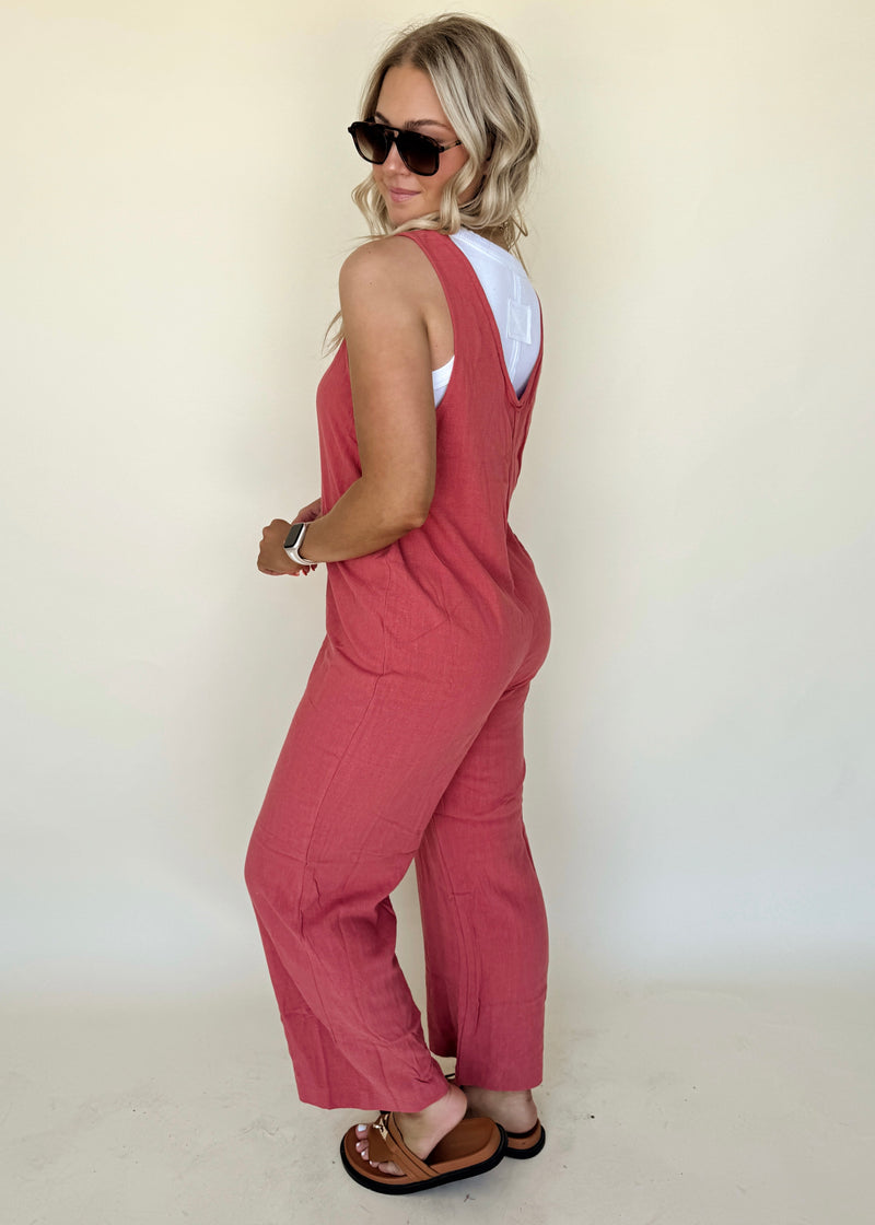 Cora Linen Jumpsuit