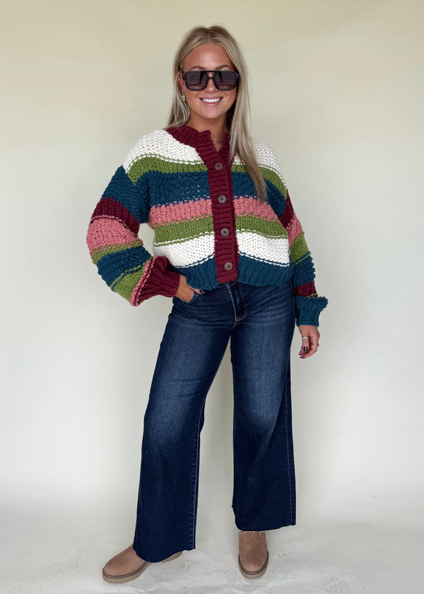 Color Me Fall Cardi Sweater