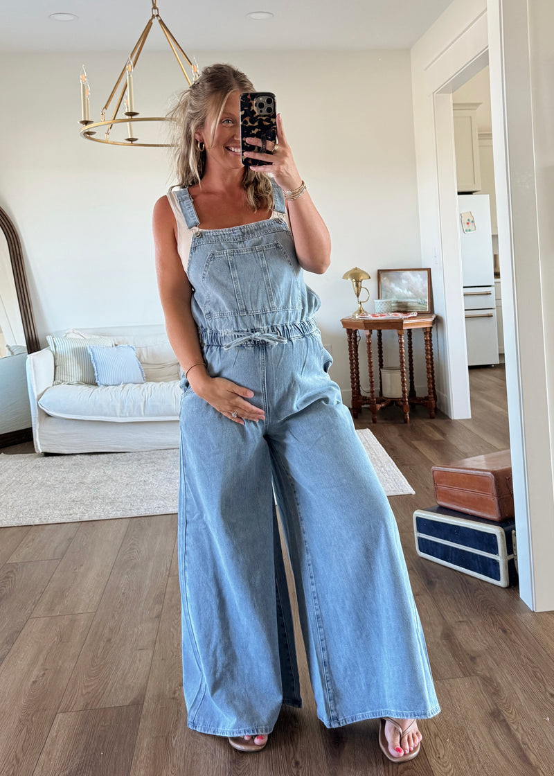 Faith Denim Jumpsuit