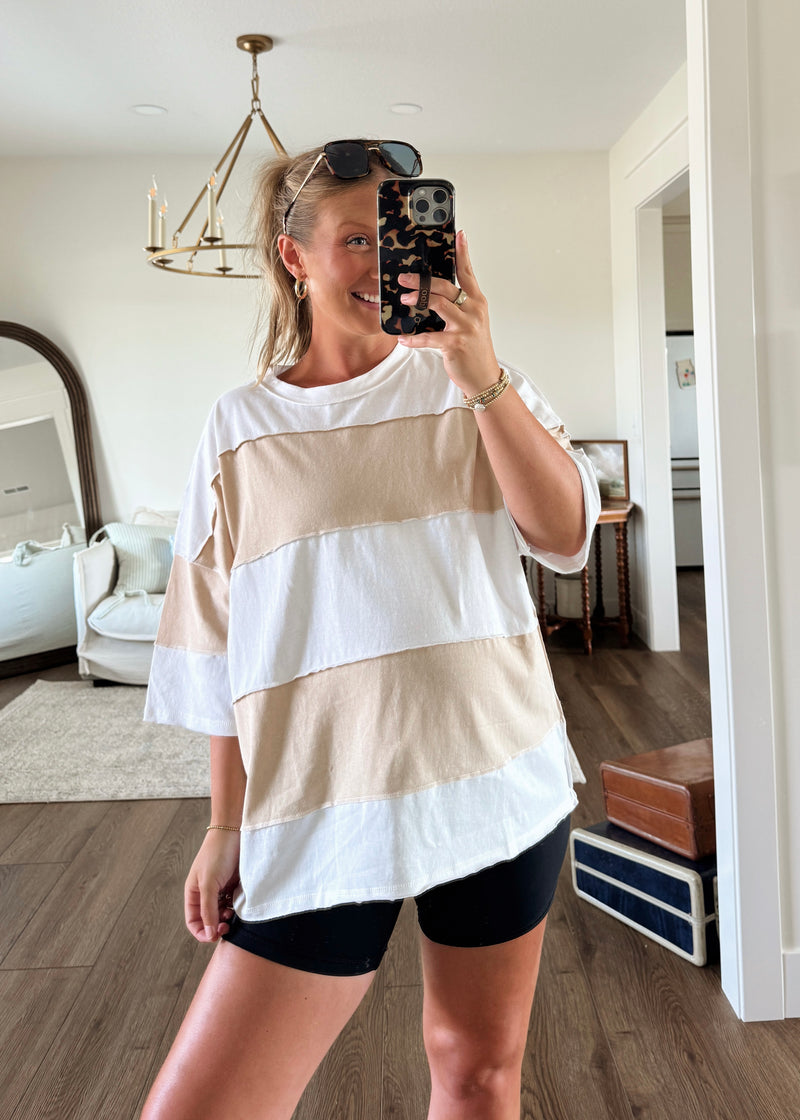 Jovi Colorblock Tee