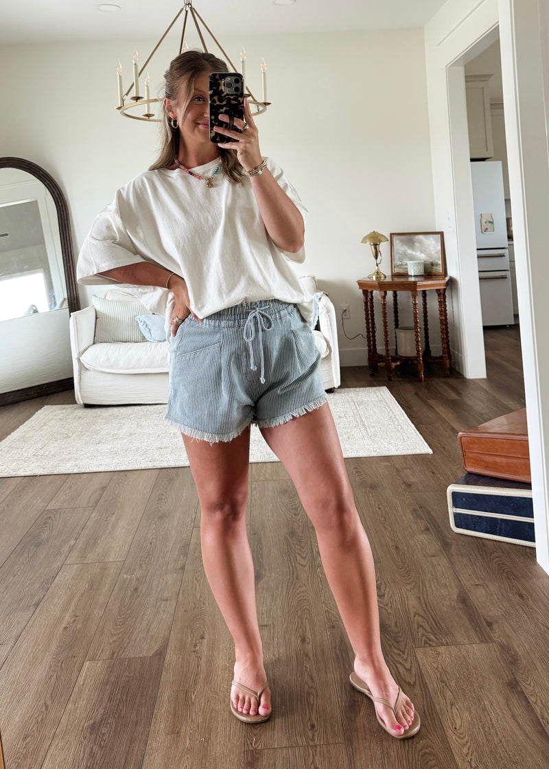 Sun Washed Vintage Tee- Off White