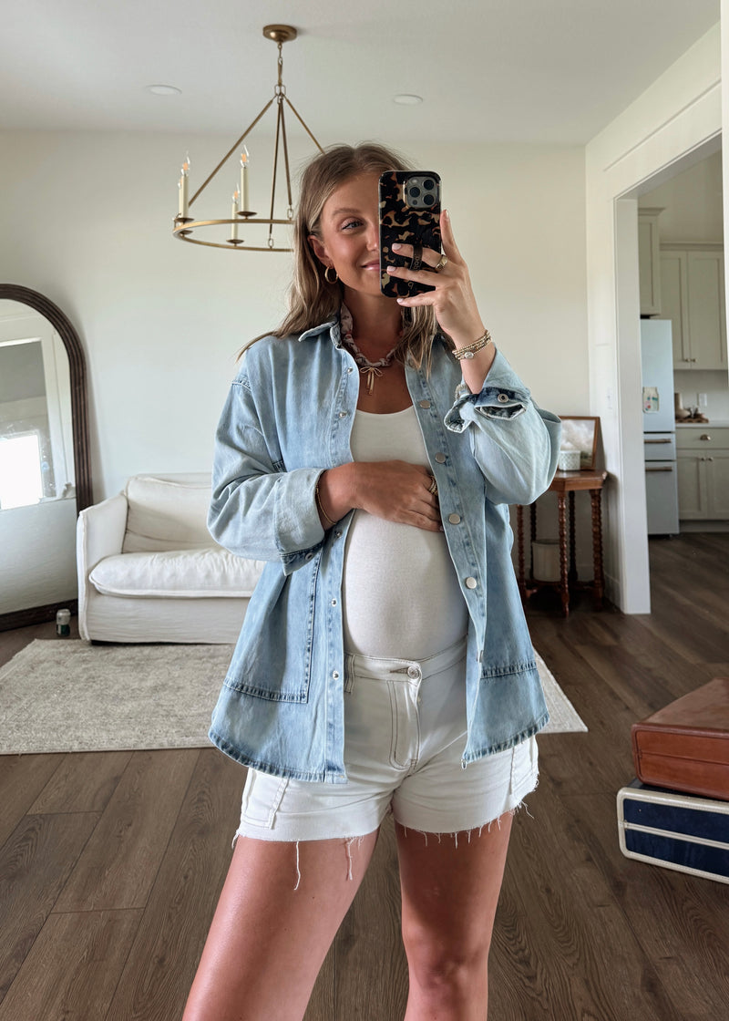 Willow Washed Shacket