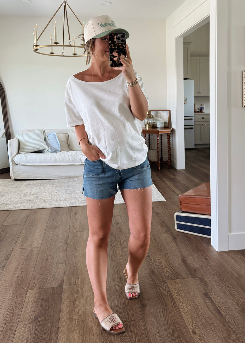 Carefree Tee- White